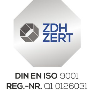 DIN EN ISO 9001:2015 zertifiziert